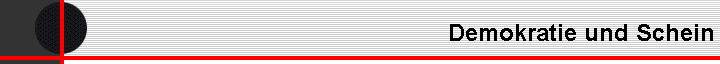Demokratie und Schein